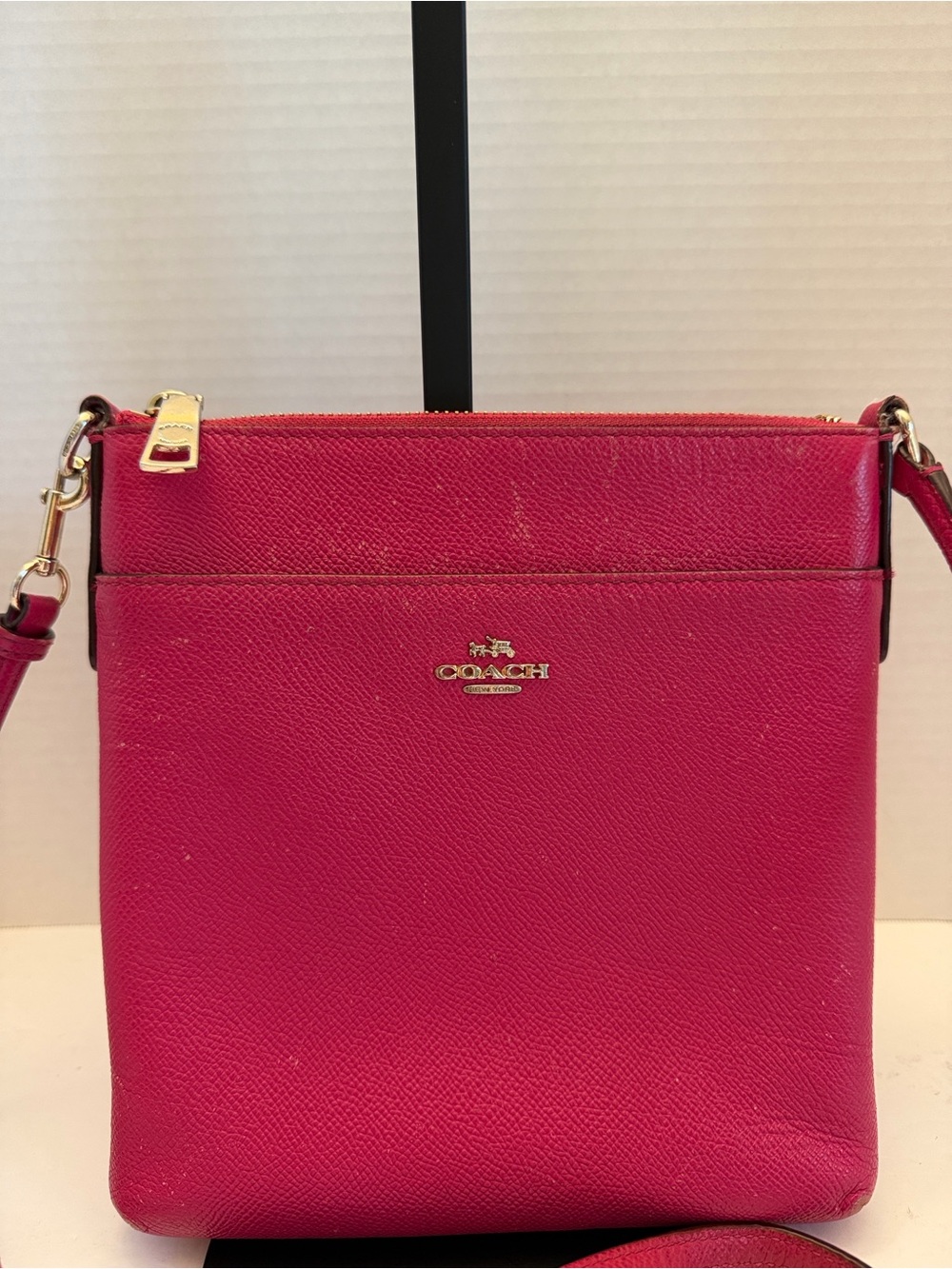 Coach Kitt Crossbody Bag - Classic Saffiano Leather